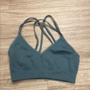 Ribbed Strappy Bralette